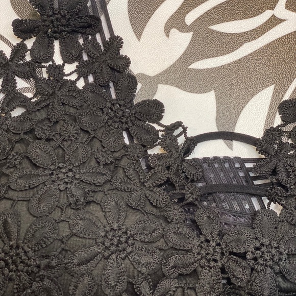New! Lace Black Bralette Padded Beautiful - Picture 9 of 11